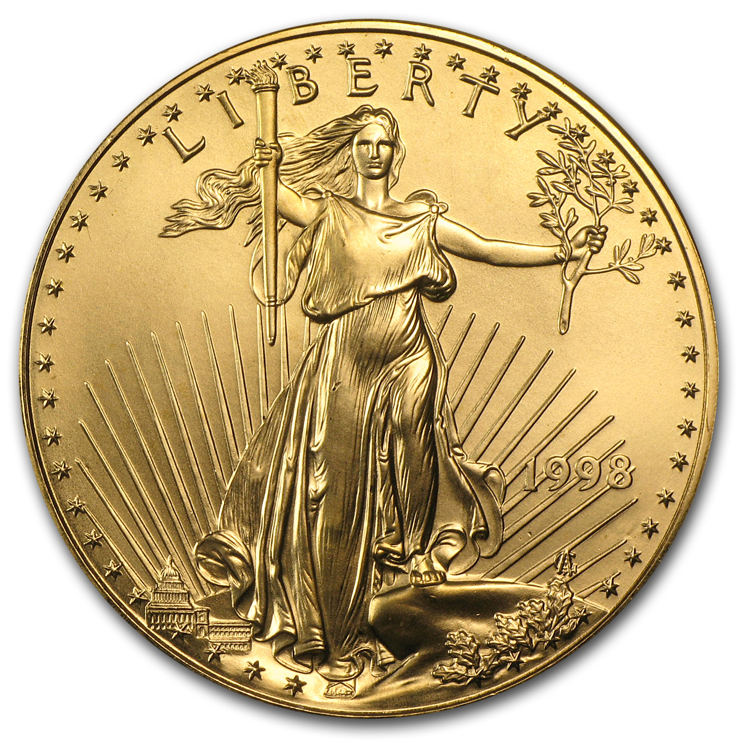 Buy 1998 1 oz American Gold Eagle BU