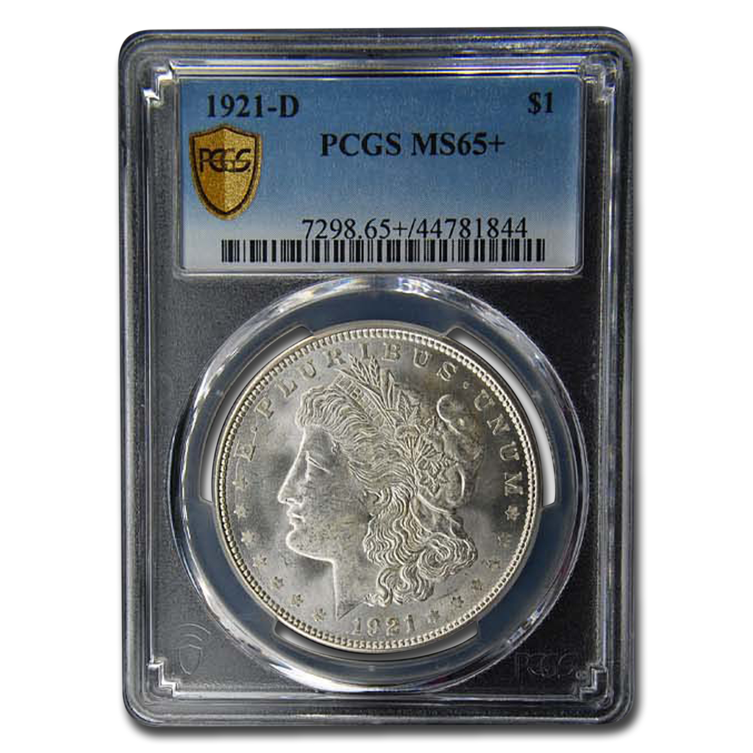 Buy 1921-D Morgan Dollar MS-65+ PCGS (Plus)