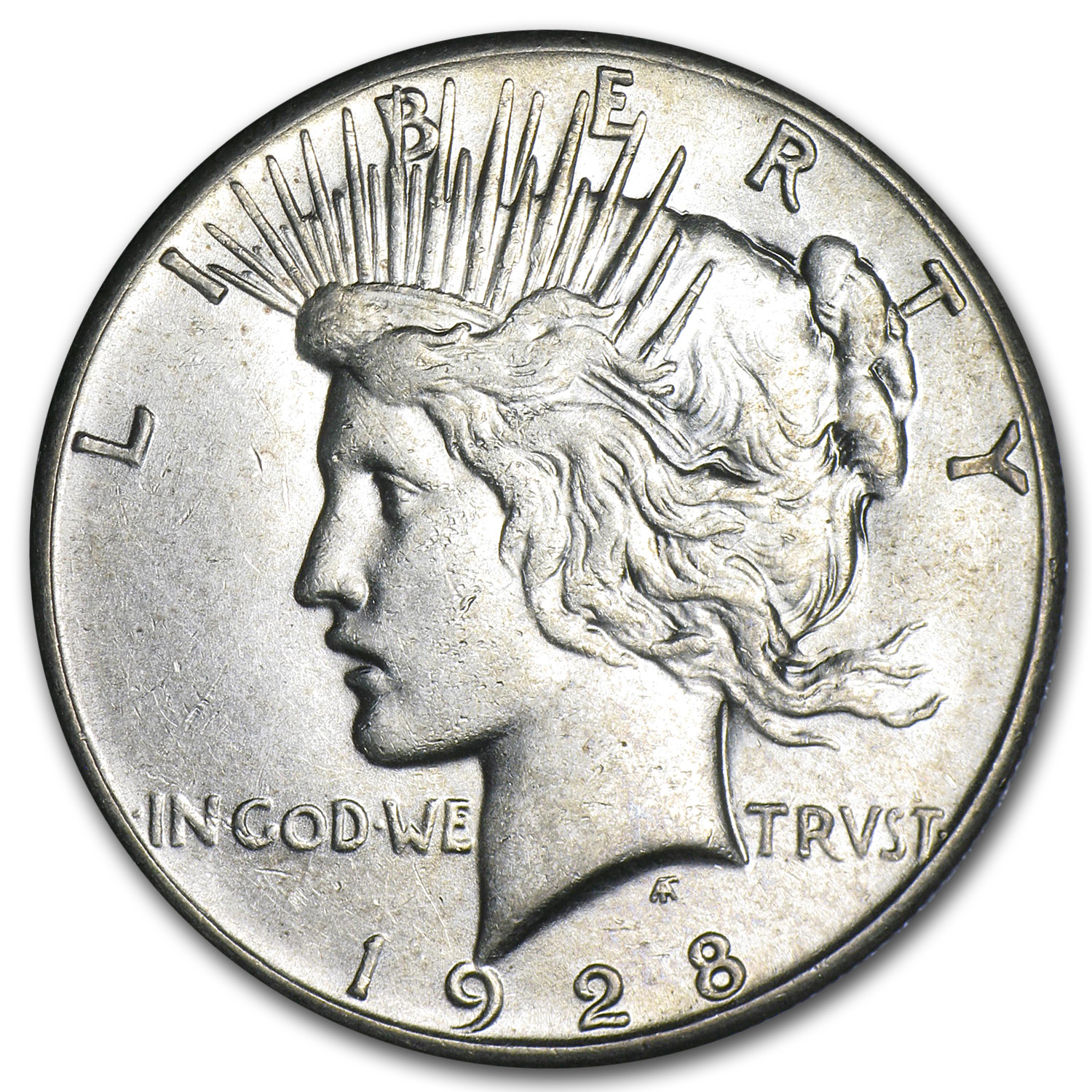 Buy 1928 Peace Dollar AU-58