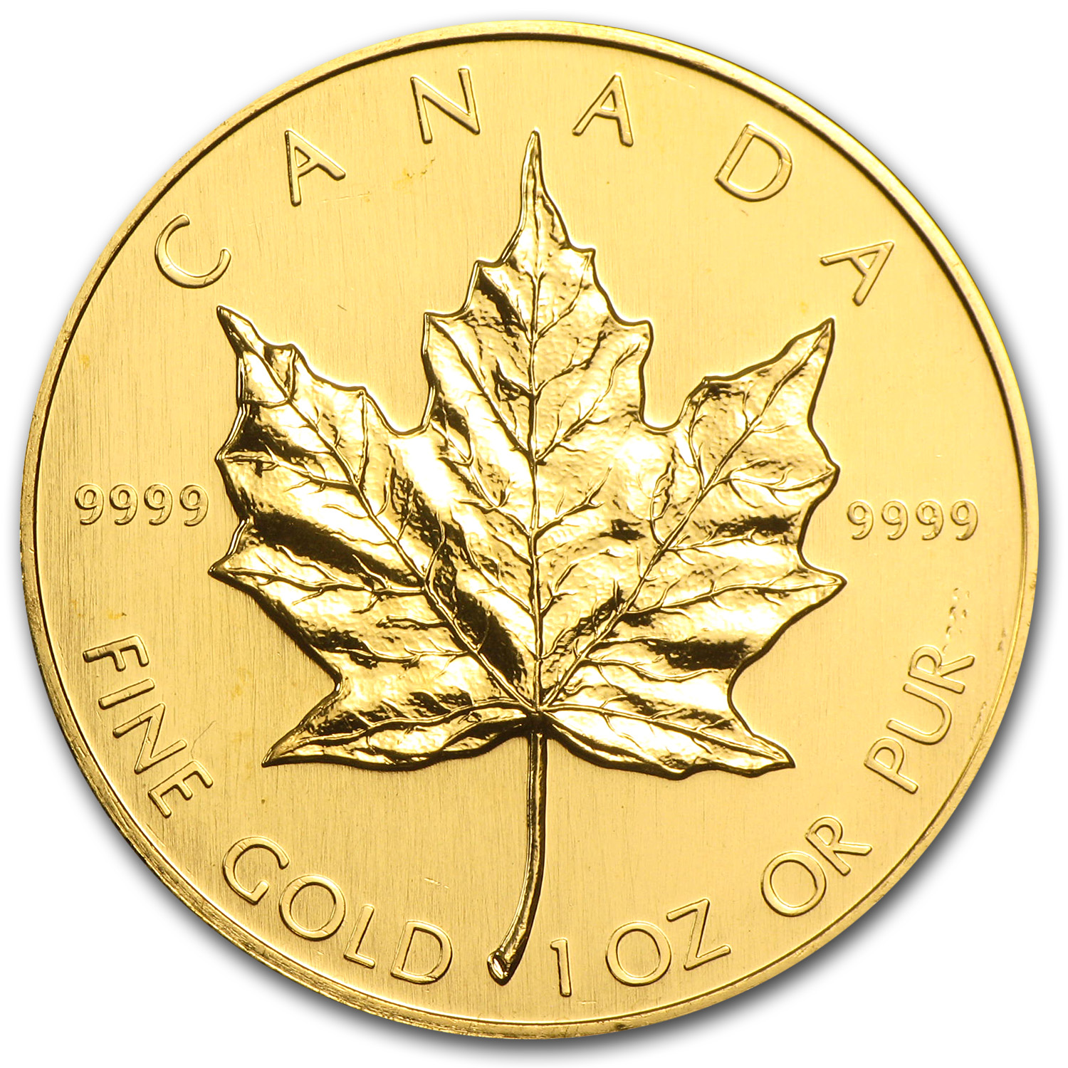 Buy 1989 Canada 1 oz Gold Maple Leaf BU