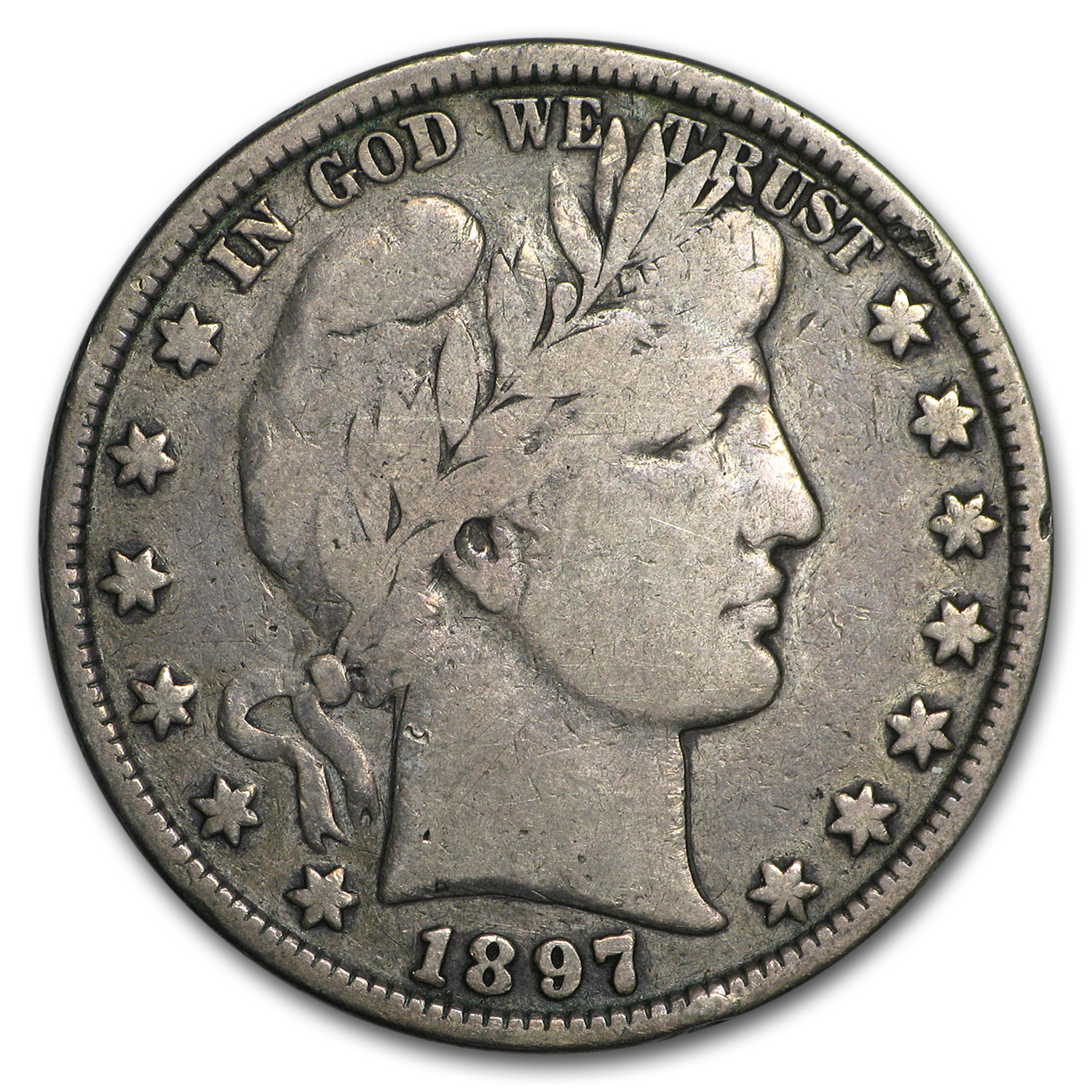 Buy 1897 Barber Half Dollar VG