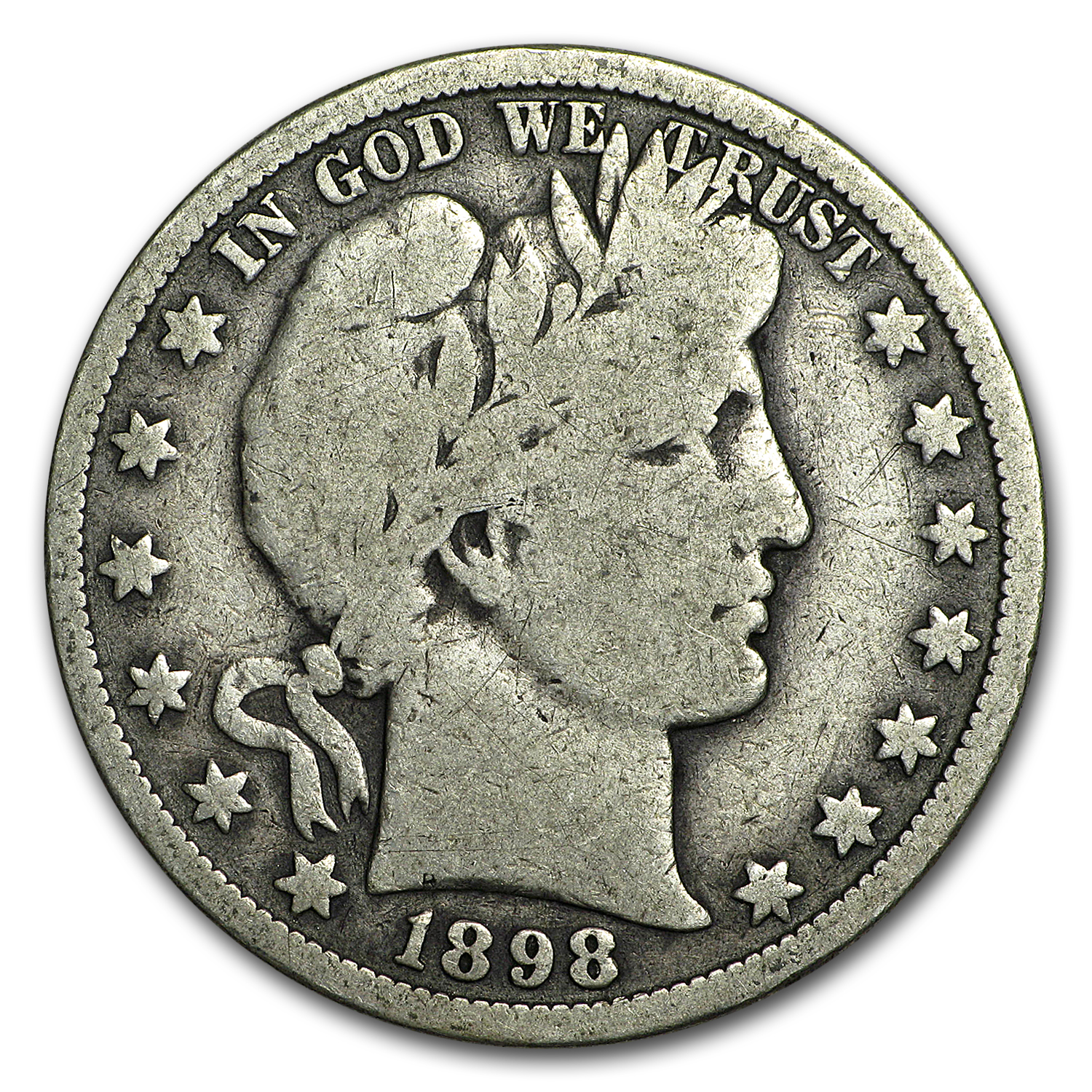 Buy 1898-O Barber Half Dollar Good