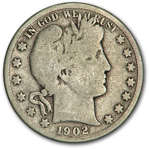 Buy 1902-S Barber Half Dollar Good