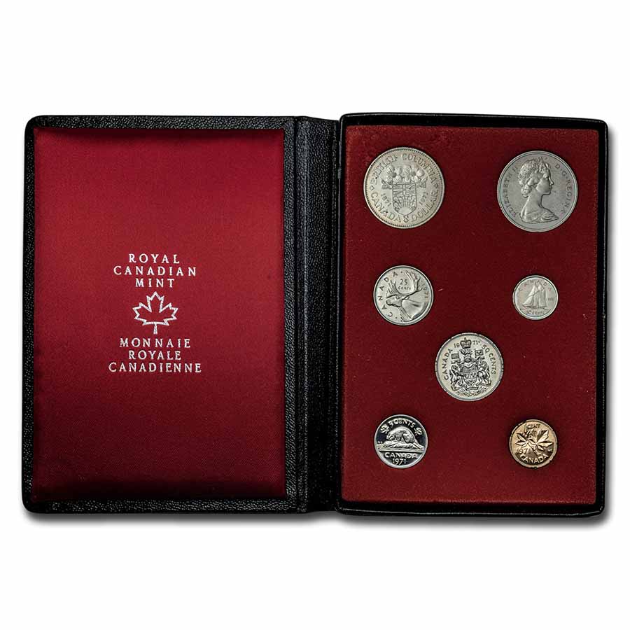 Buy 1971 Canada 7-Coin Double Dollar Specimen Set