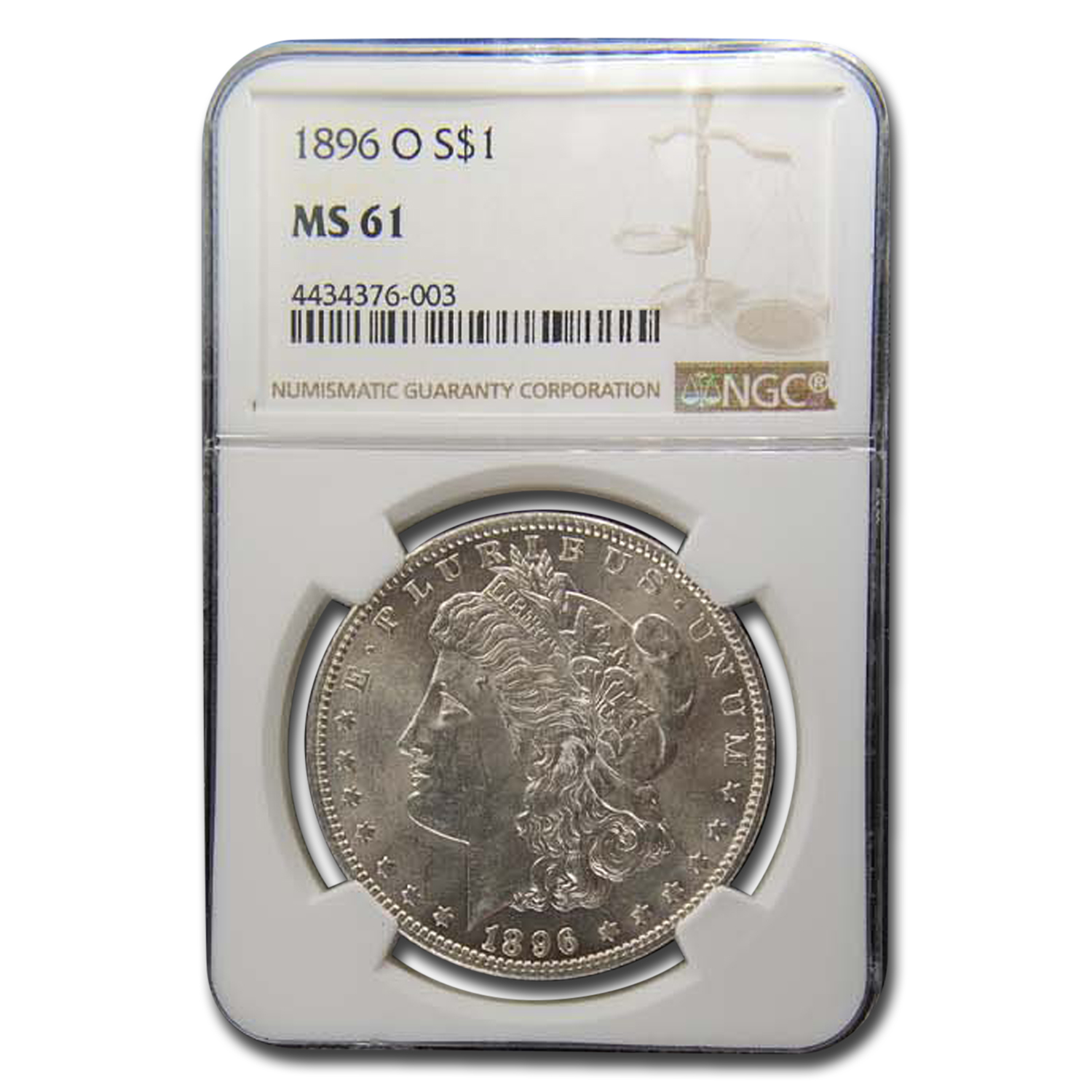 Buy 1896-O Morgan Dollar MS-61 NGC