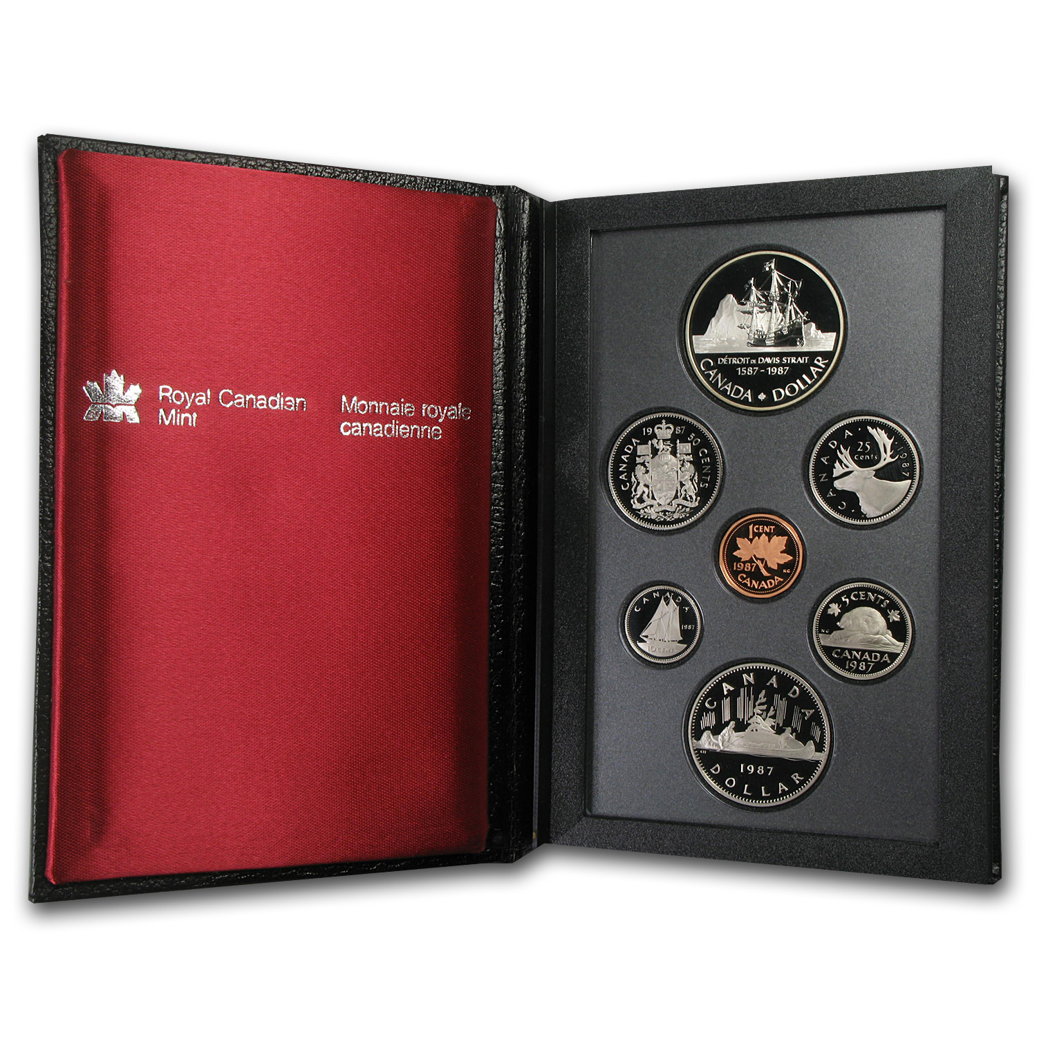Buy 1987 Canada 7-Coin Double Dollar Proof Set