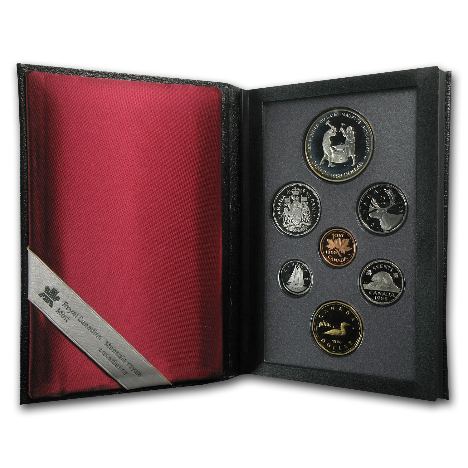 Buy 1988 Canada 7-Coin Double Dollar Proof Set