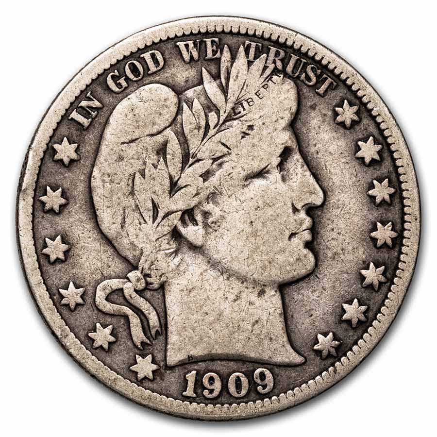 Buy 1909 Barber Half Dollar Fine