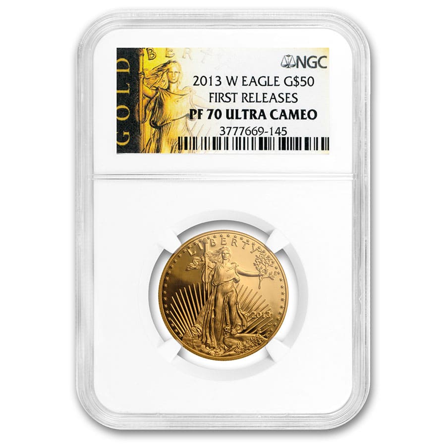 Buy 2013-W 1 oz Proof American Gold Eagle PF-70 NGC