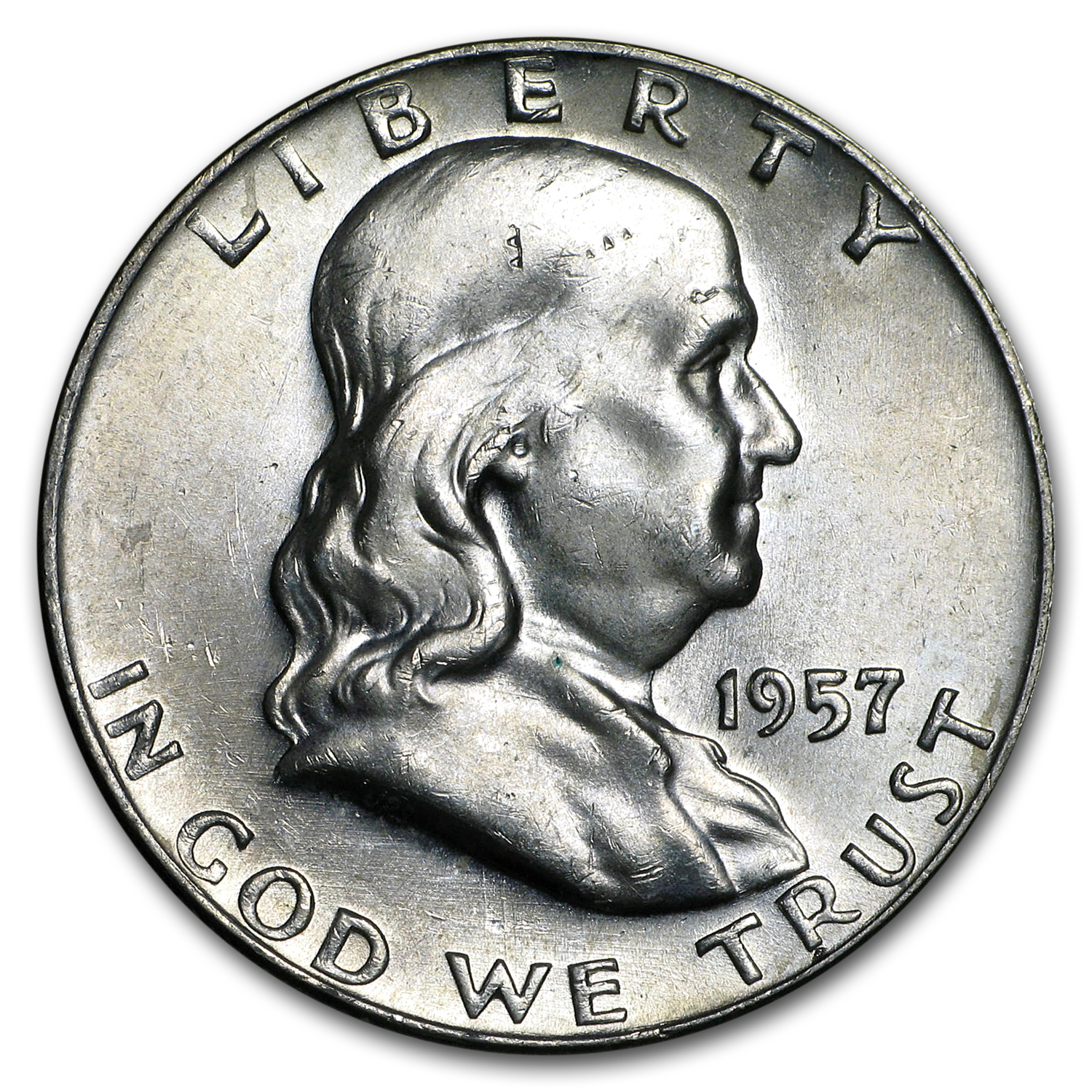 Buy 1957-D Franklin Half Dollar BU