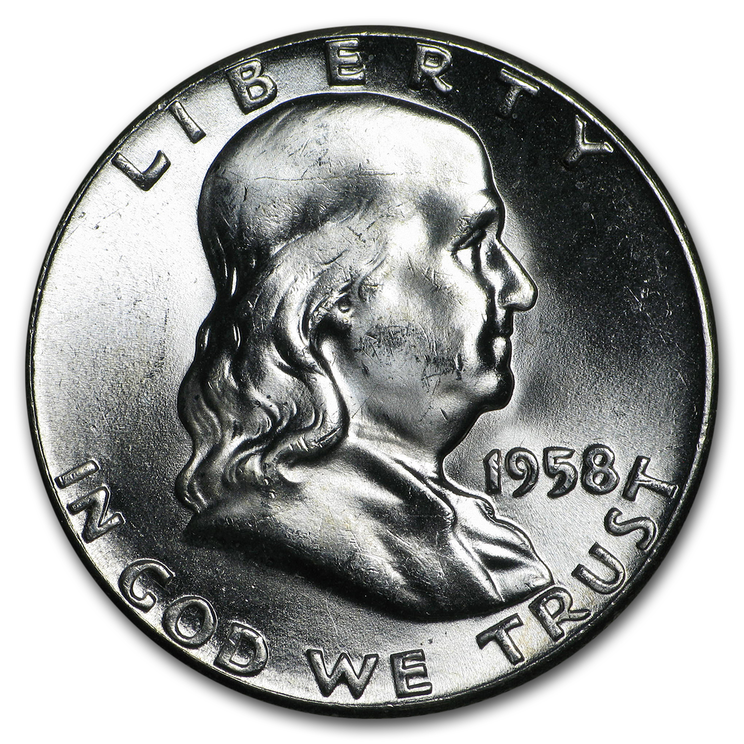 Buy 1958 Franklin Half Dollar BU