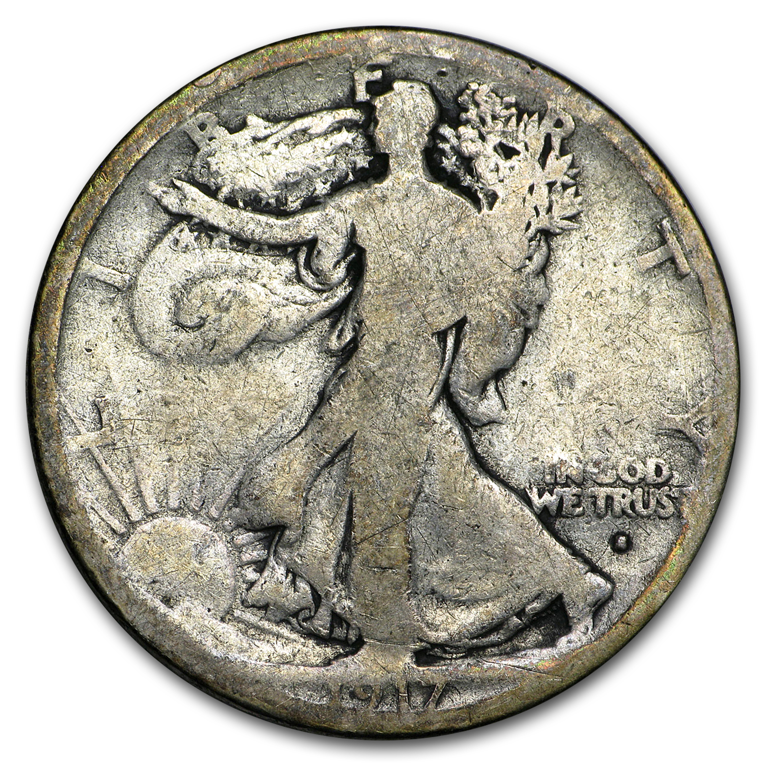 Buy 1917-S Obverse Walking Liberty Half Dollar AG