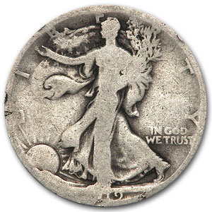 Buy 1919-D Walking Liberty Half Dollar AG