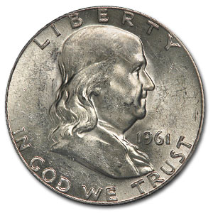 Buy 1961 Franklin Half Dollar BU