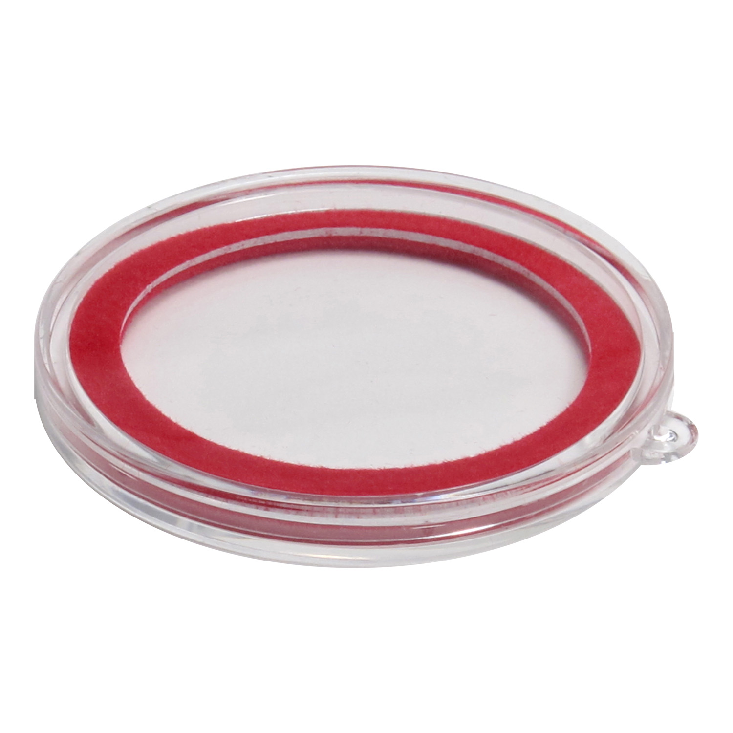Buy Ornament Capsule for Silver Coins/Rounds - 38 mm (Red Ring)