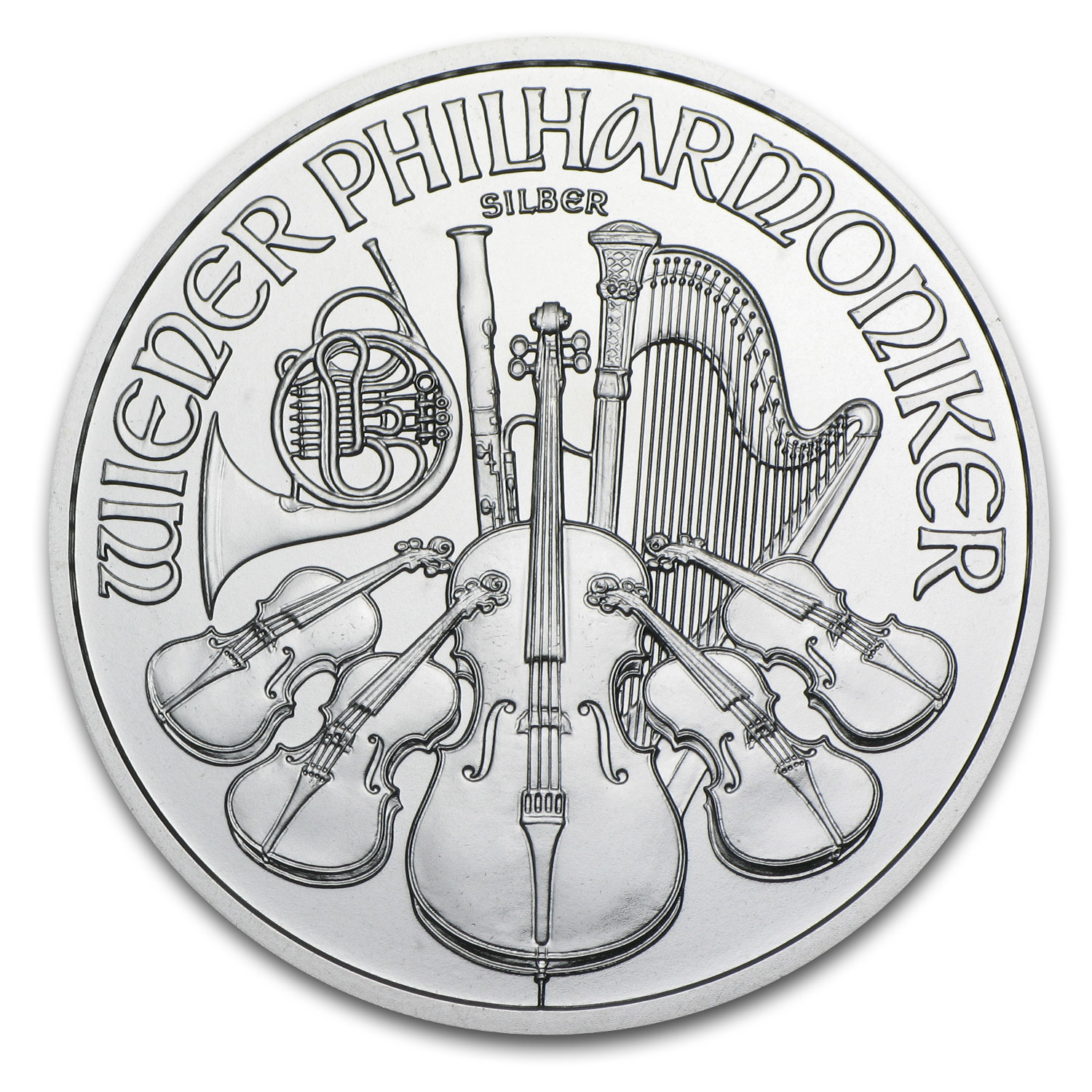 Buy 2014 Austria 1 oz Silver Philharmonic BU - Click Image to Close