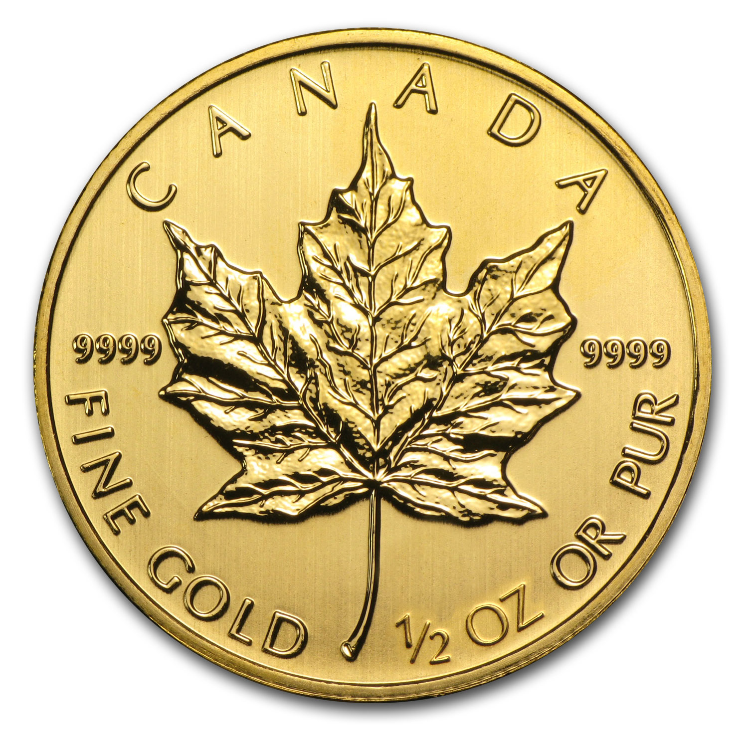 Buy 2014 Canada 1/2 oz Gold Maple Leaf BU