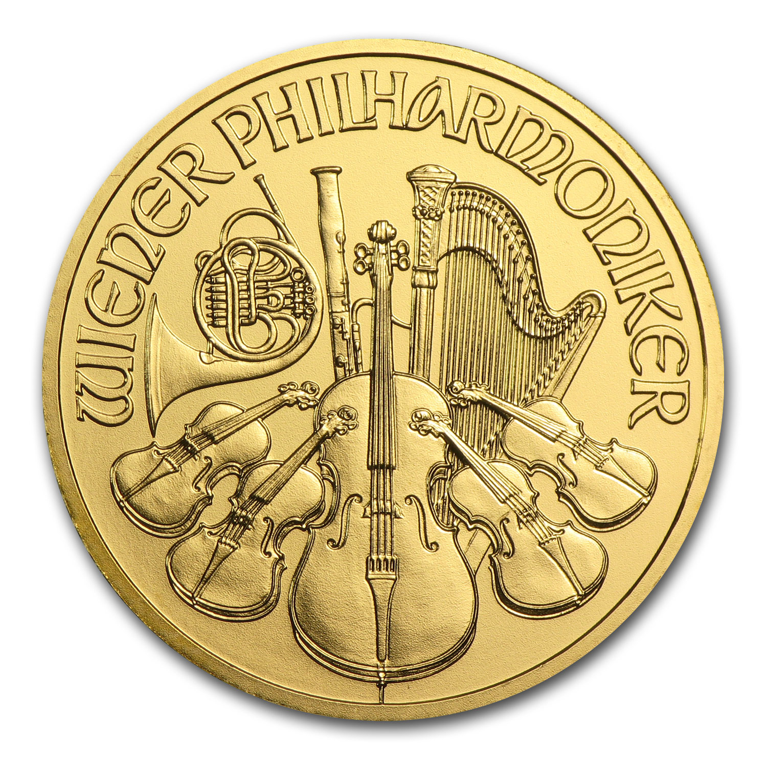Buy 2014 Austria 1/2 oz Gold Philharmonic BU
