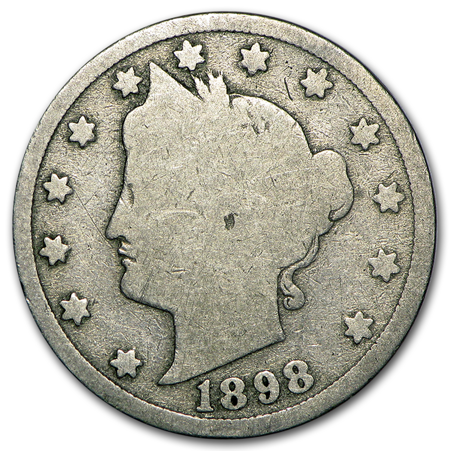 Buy 1898 Liberty Head V Nickel Good+