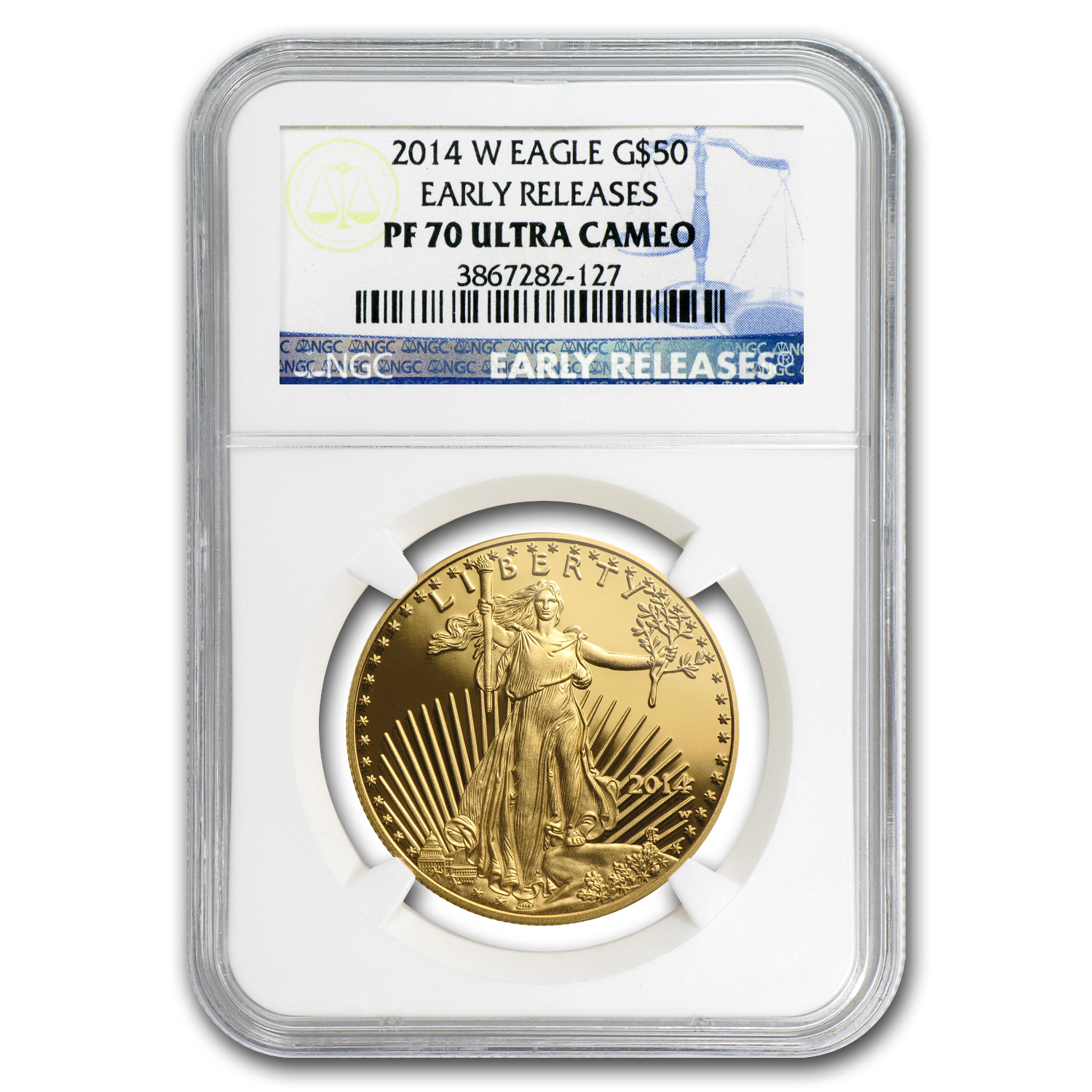 Buy 2014-W 1 oz Proof Gold Eagle PF-70 UCAM NGC (Early Releases)