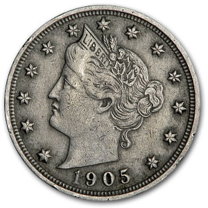 Buy 1905 Liberty Head V Nickel Good+