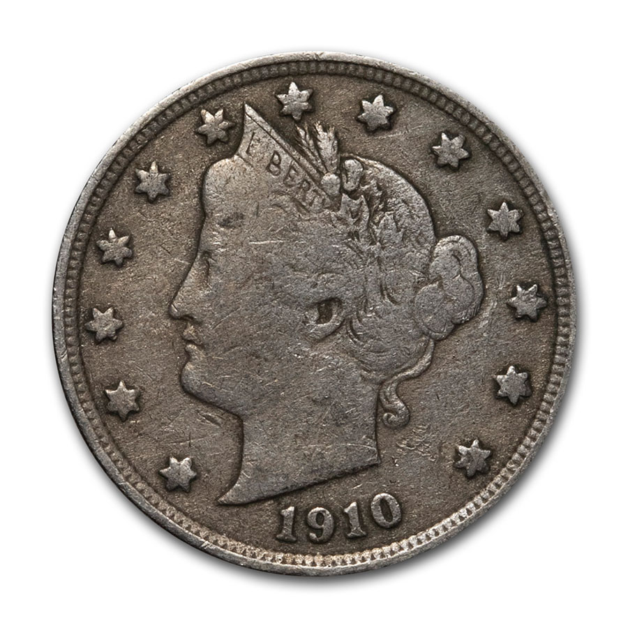 Buy 1910 Liberty Head V Nickel Good+