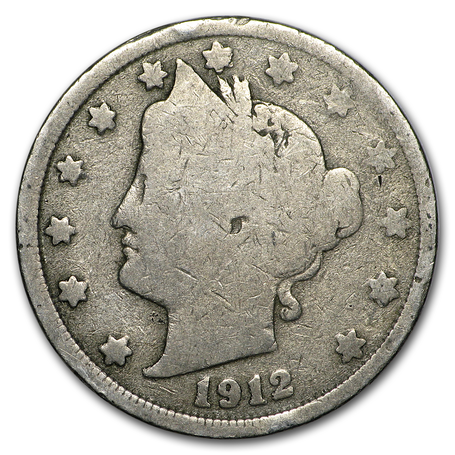 Buy 1912 Liberty Head V Nickel Good+