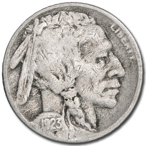 Buy 1923-S Buffalo Nickel Good