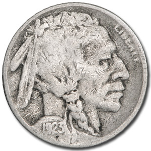 Buy 1923-S Buffalo Nickel Good