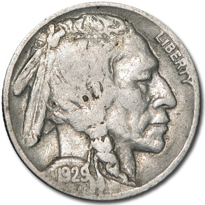 Buy 1929 Buffalo Nickel Good/Fine