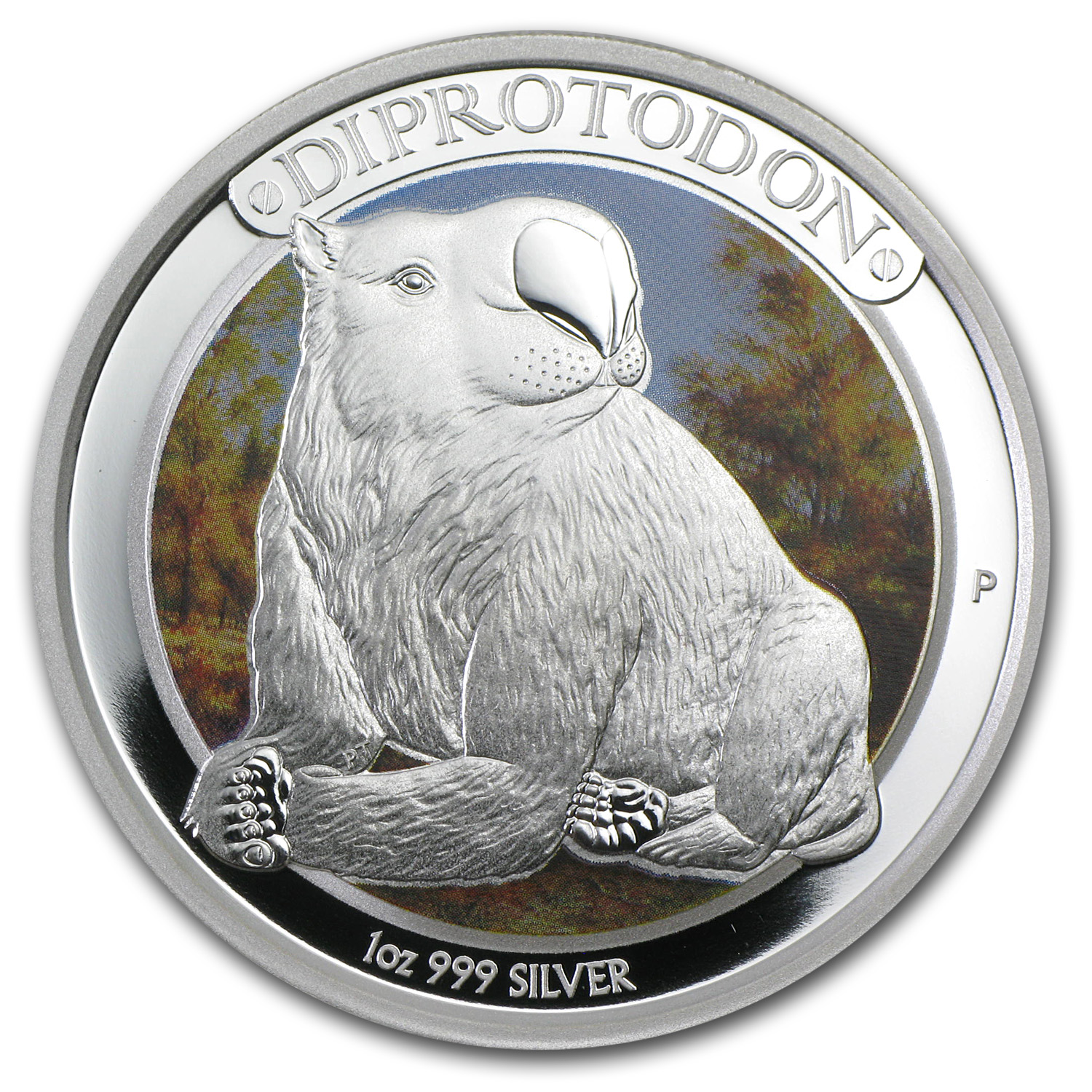 Buy 2014 Australia 1 oz Silver Megafauna Diprotodon Proof - Click Image to Close