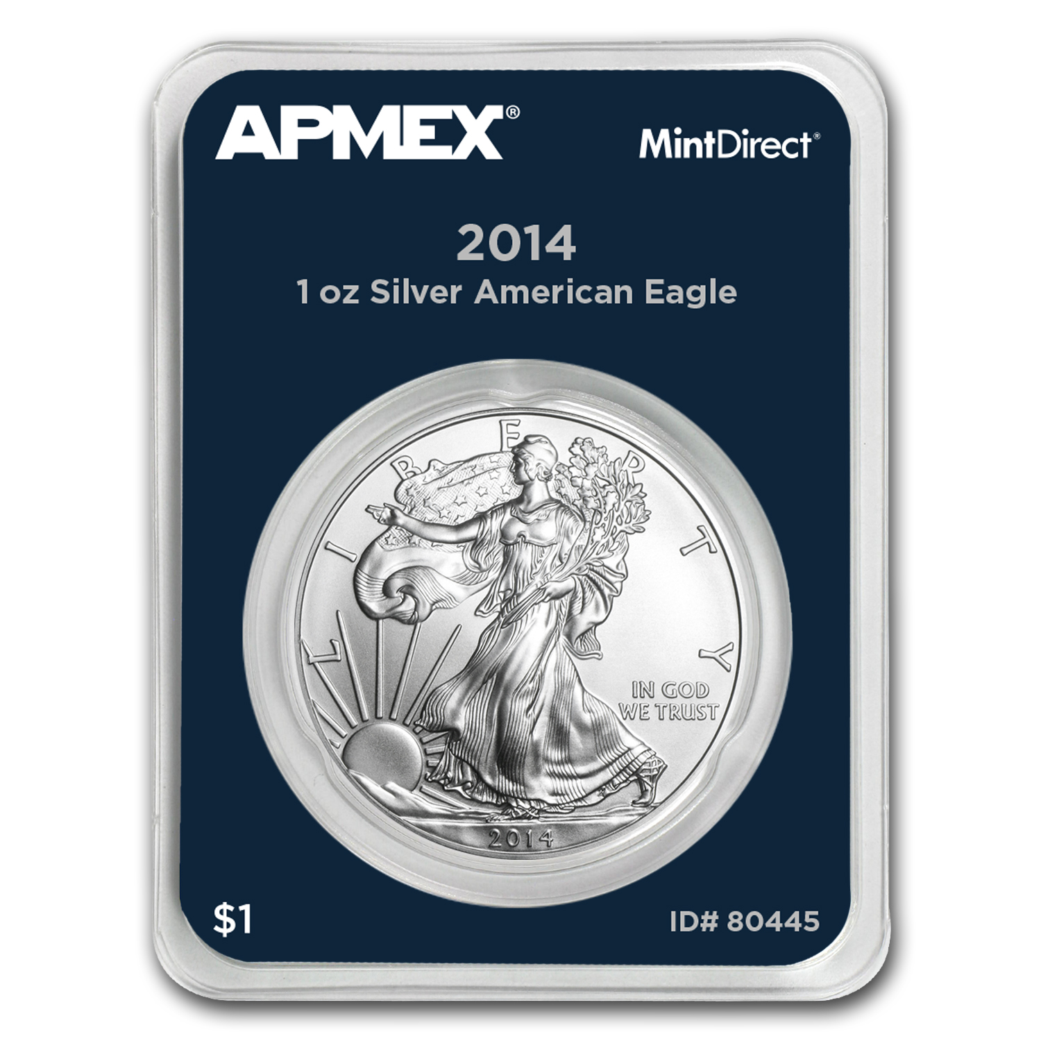 Buy 2014 1 oz American Silver Eagle (MintDirect? Single)