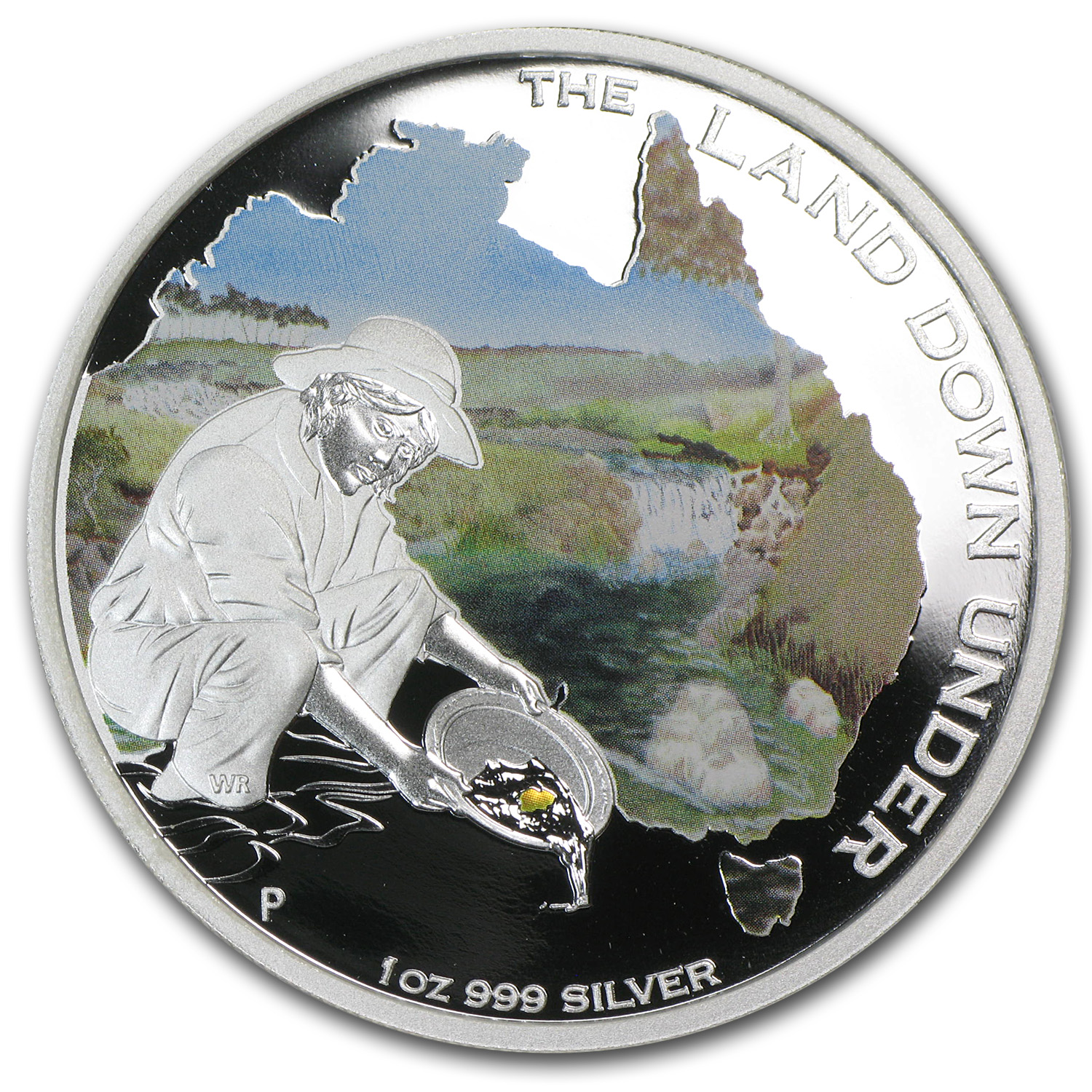 Buy 2014 Australia 1 oz Silver The Land Down Under Gold Rush Prf