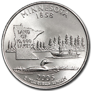 Buy 2005-P Minnesota State Quarter BU