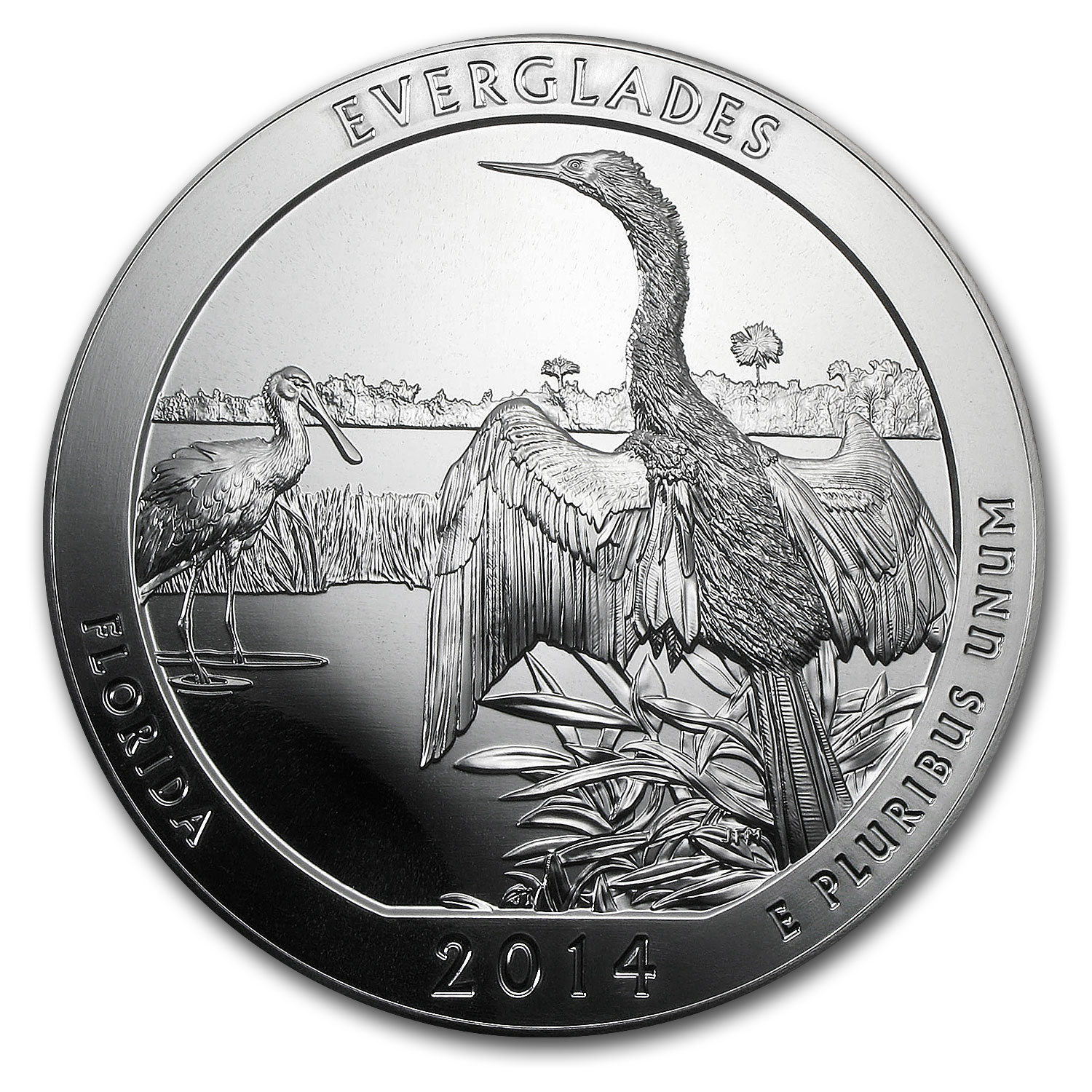 Buy 2014 5 oz Silver ATB Everglades National Park, FL - Click Image to Close