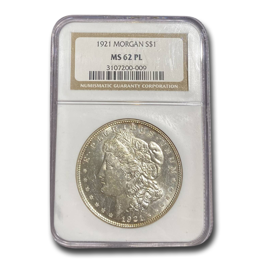 Buy 1921 Morgan Dollar MS-62 NGC (Proof Like)