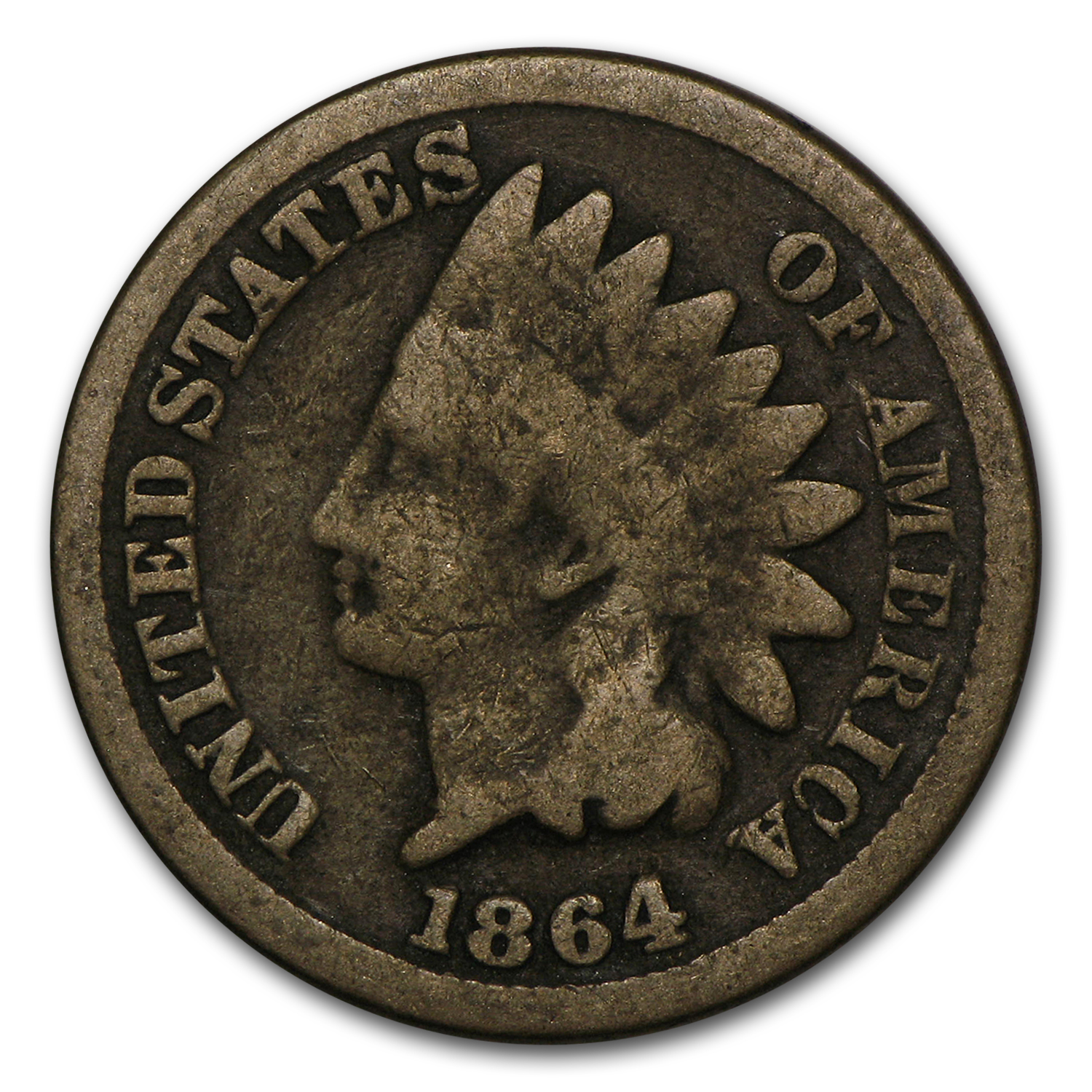 Buy 1864 Indian Head Cent Copper-Nickel Good