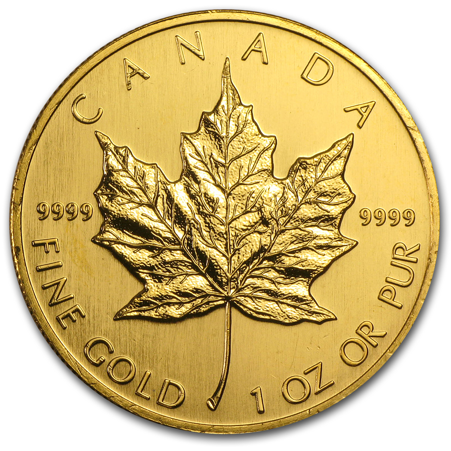 Buy 1991 Canada 1 oz Gold Maple Leaf BU