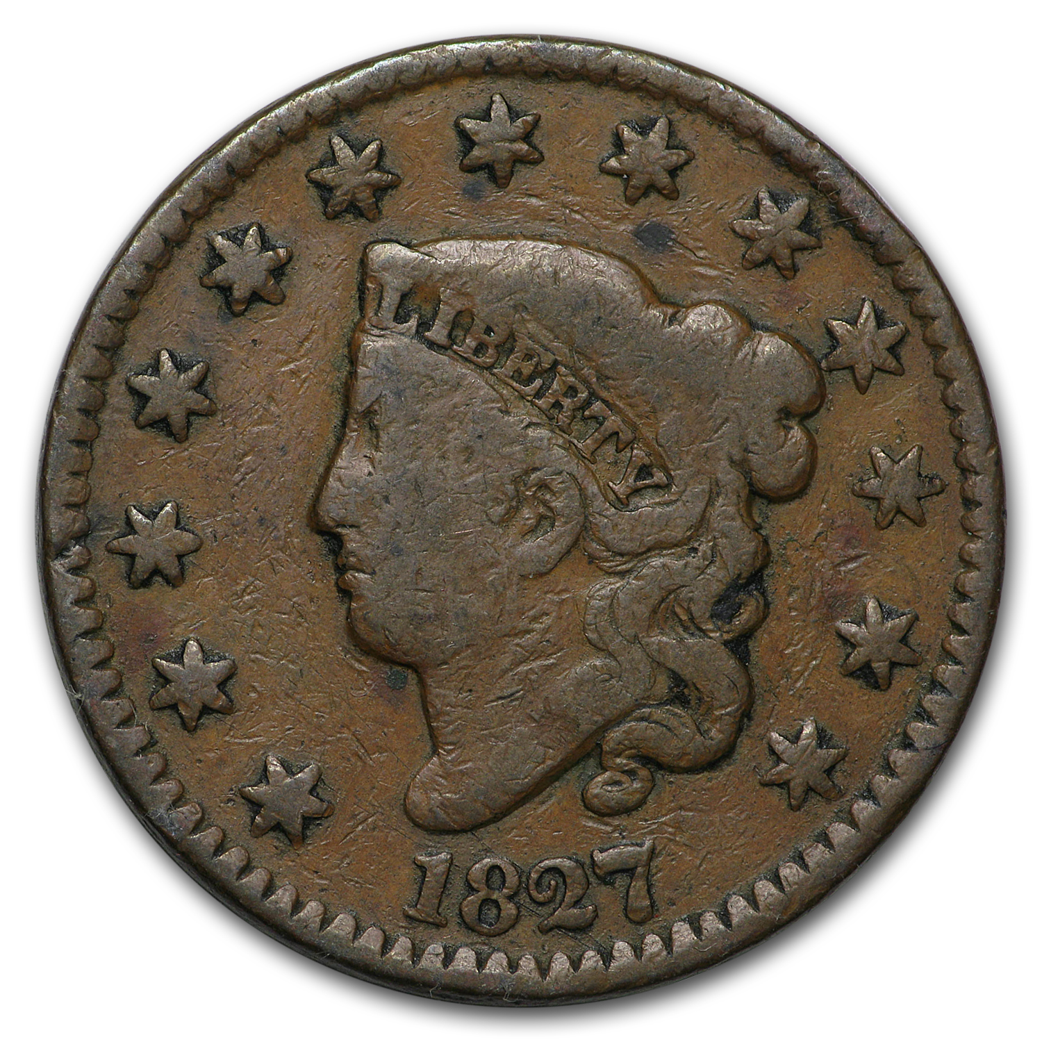 Buy 1827 Large Cent VG