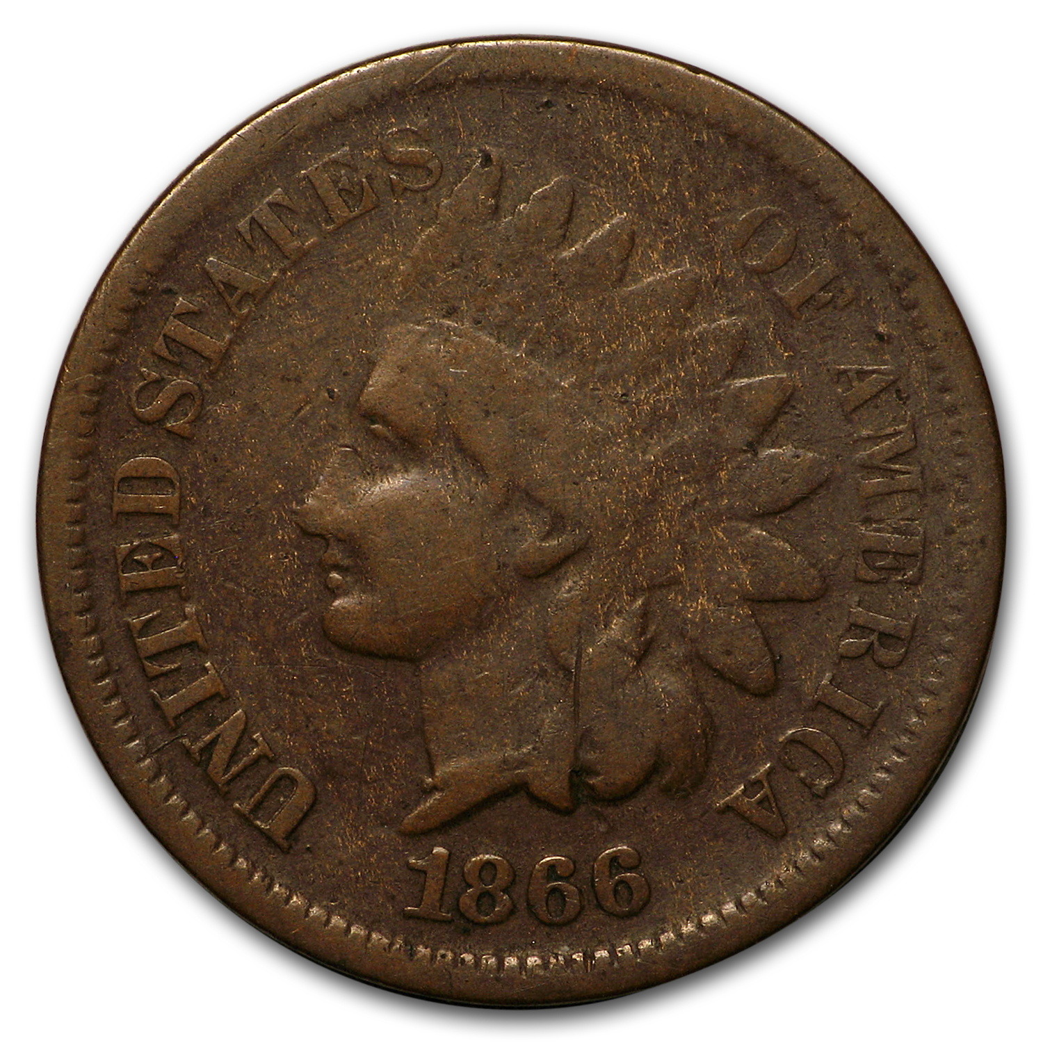 Buy 1866 Indian Head Cent Good