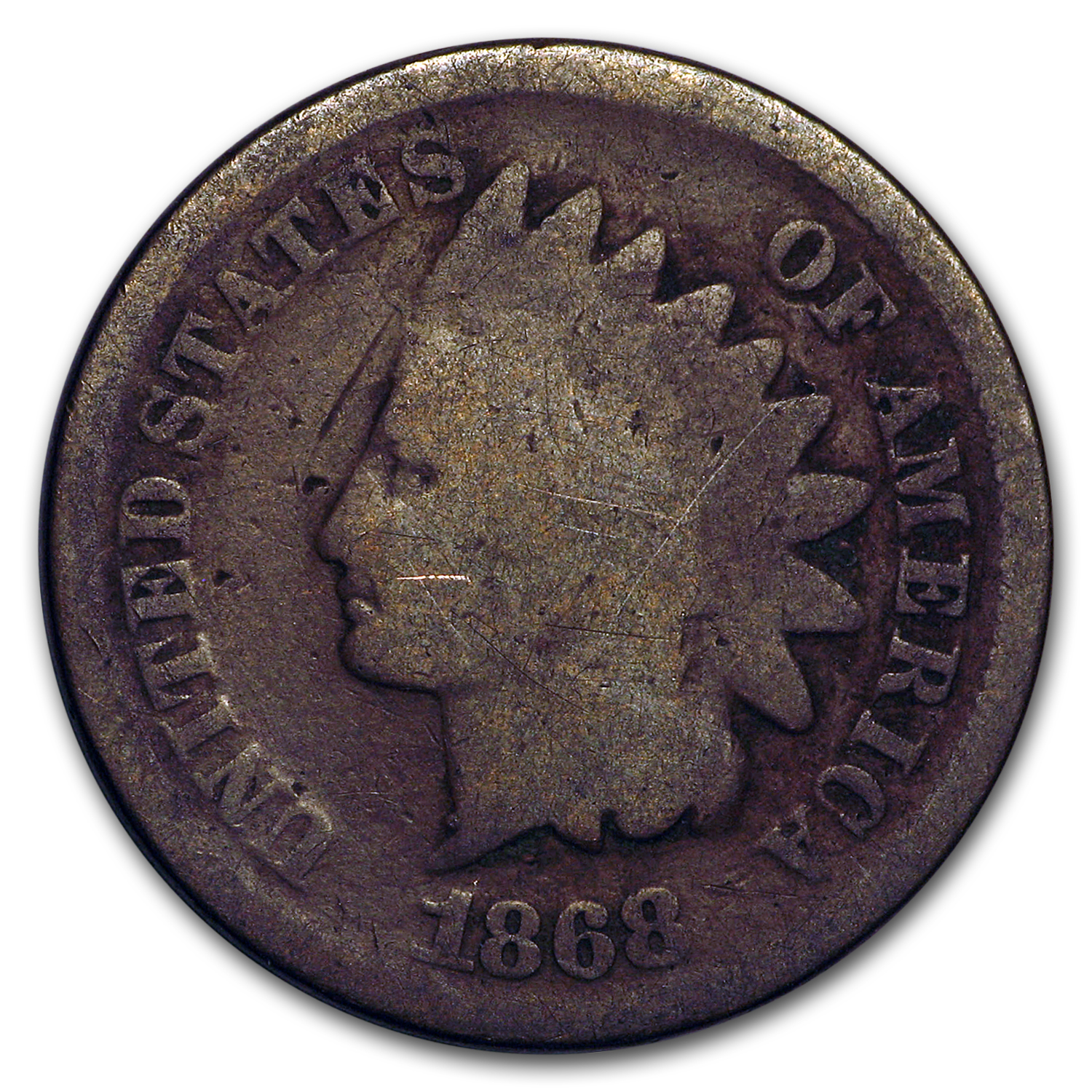 Buy 1868 Indian Head Cent AG