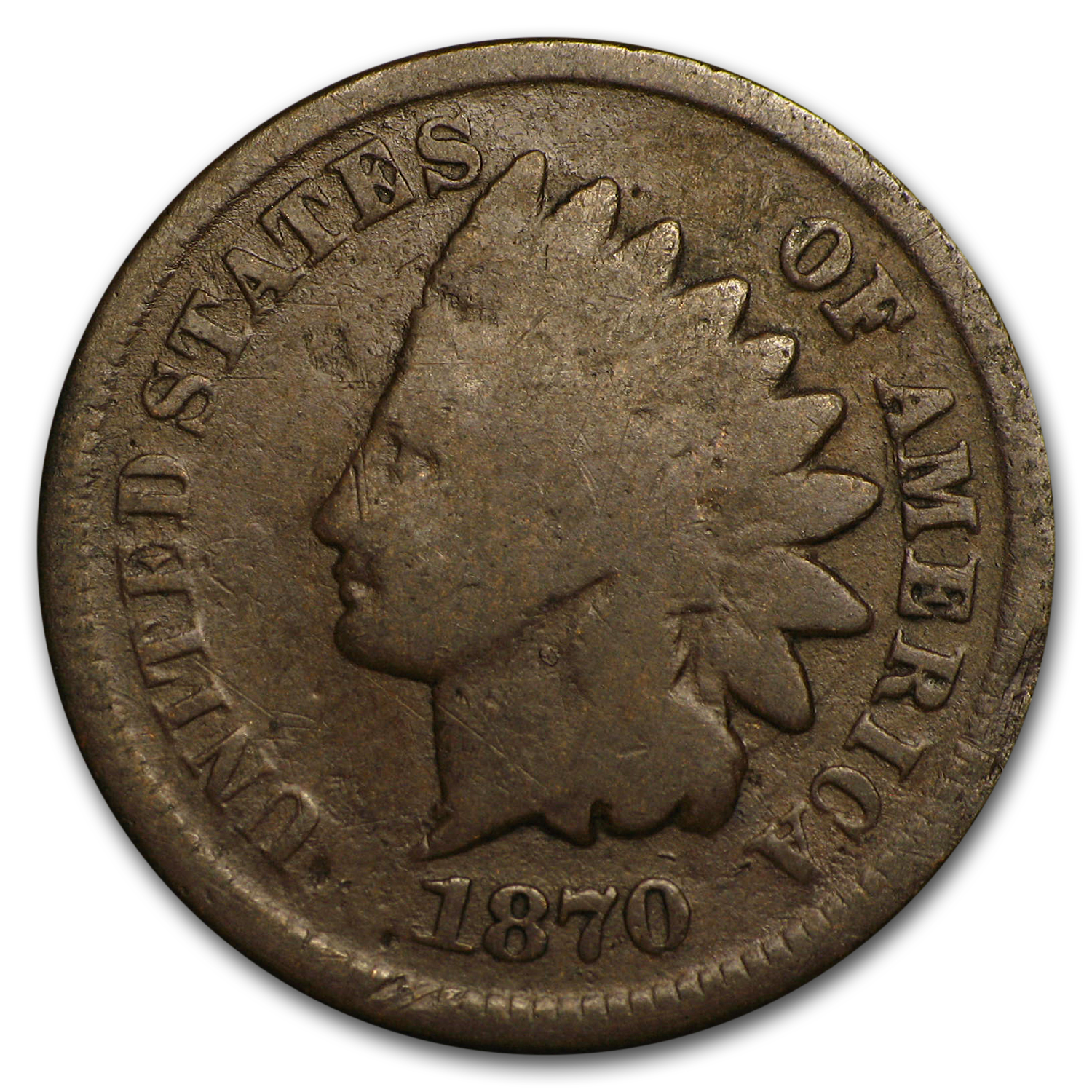 Buy 1870 Indian Head Cent Good - Click Image to Close