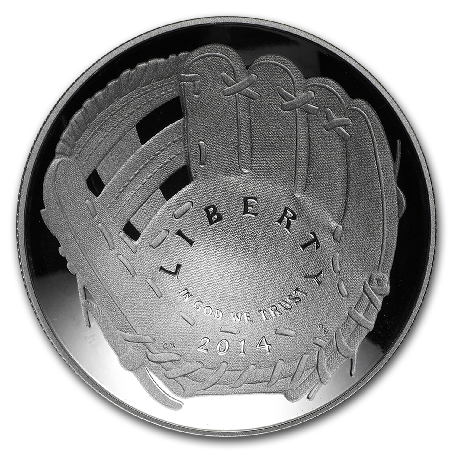Buy 2014-P Baseball HOF $1 Silver Commem Proof (w/Box & COA)
