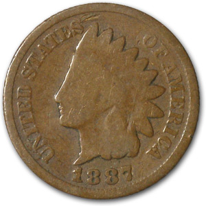 Buy 1887 Indian Head Cent Good+