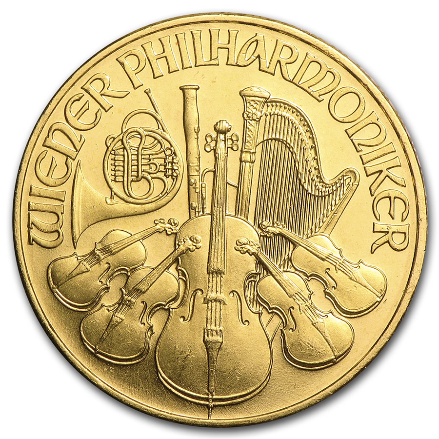 Buy 1992 Austria 1/4 oz Gold Philharmonic BU