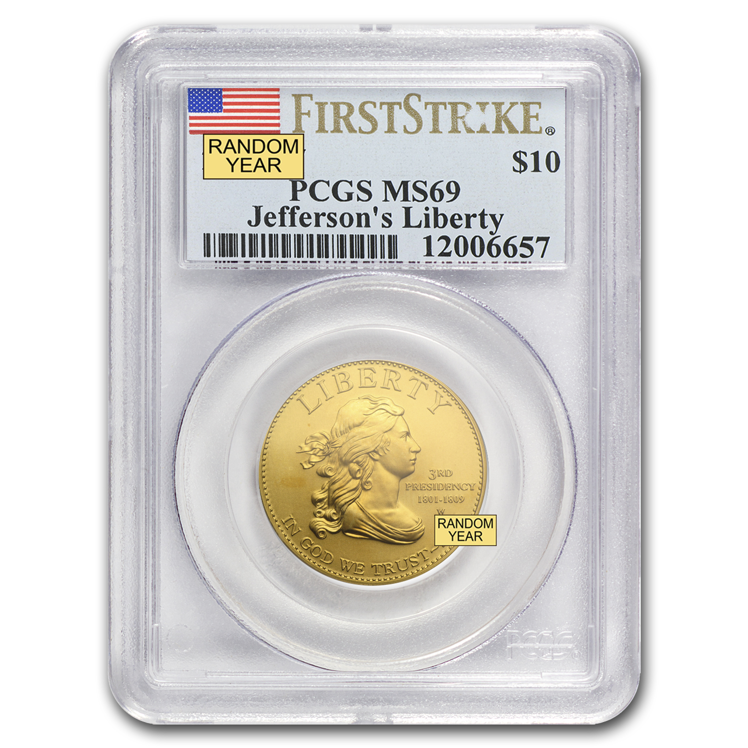 Buy 1/2 oz Gold First Spouse Coins MS-69 PCGS (Random Year)