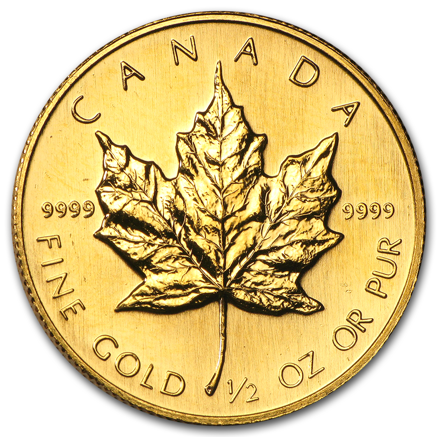 Buy 1988 Canada 1/2 oz Gold Maple Leaf BU - Click Image to Close