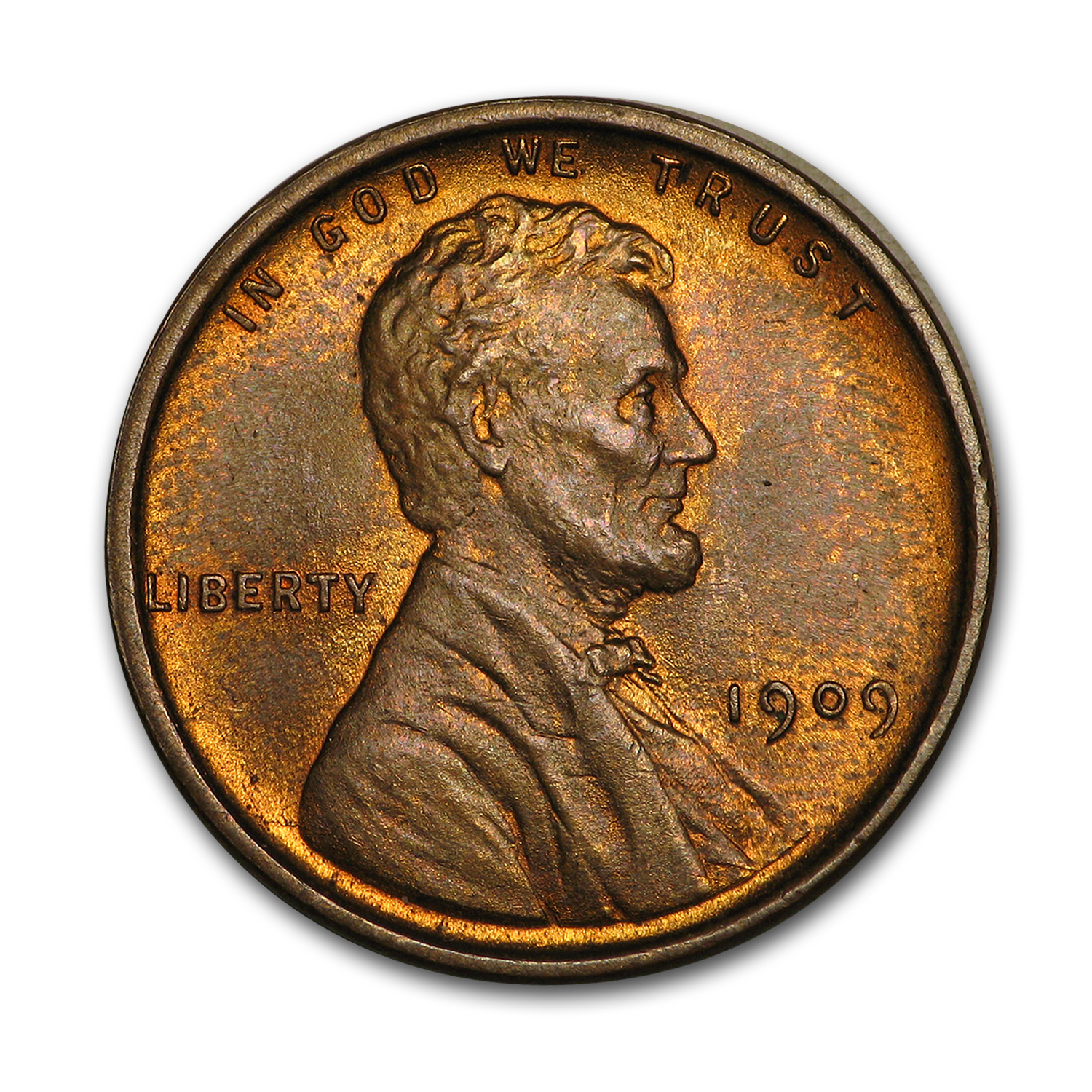 Buy 1909 VDB Lincoln Cent BU (Red)