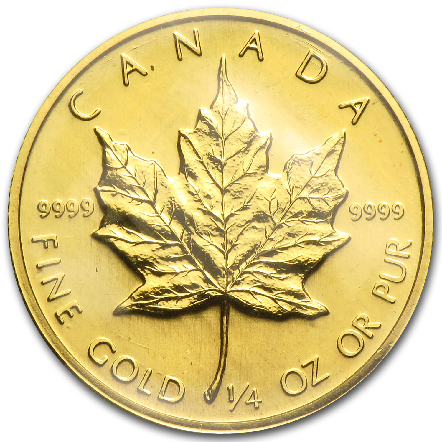 Buy 1982 Canada 1/4 oz Gold Maple Leaf BU