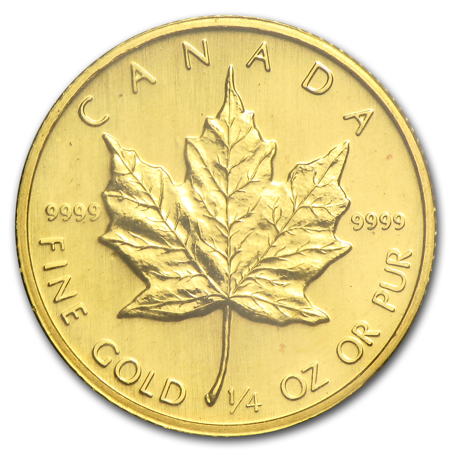 Buy 1983 Canada 1/4 oz Gold Maple Leaf BU